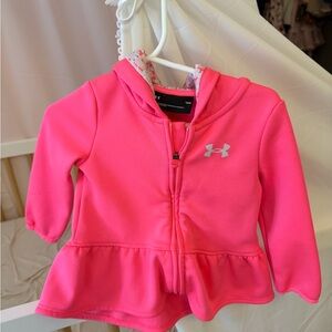 Under Armour Vibrant Pink Kids Hoodie